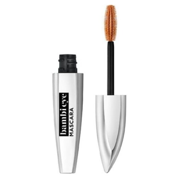 L'Oreal Paris Bambi Eye Washable Mascara Intense Lasting Volume Black Brown - Picture 1 of 7